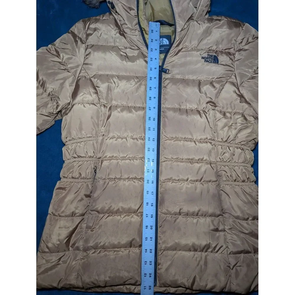 THE‎ NORTH FACE Gotham II Down Puffer 550 Insulated Winter Jacket Khaki Large